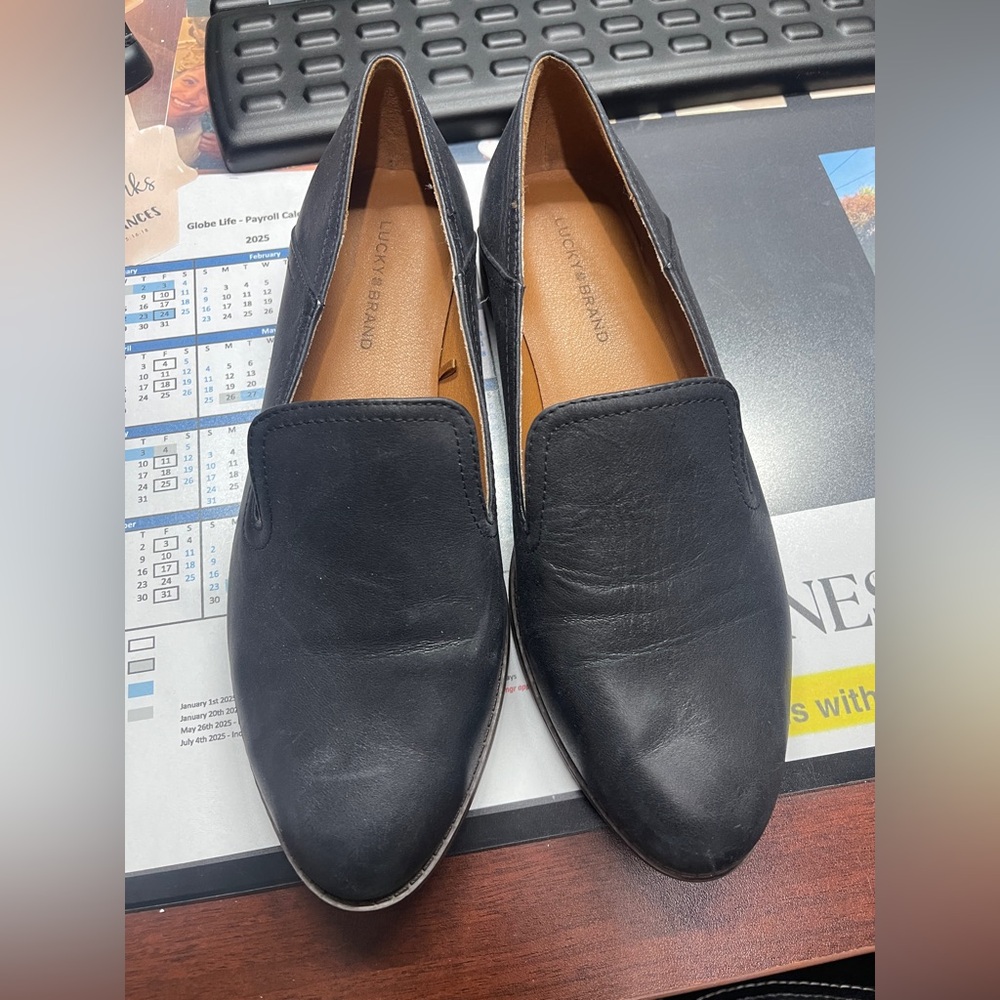 Lucky Brand Women’s Black Loafers